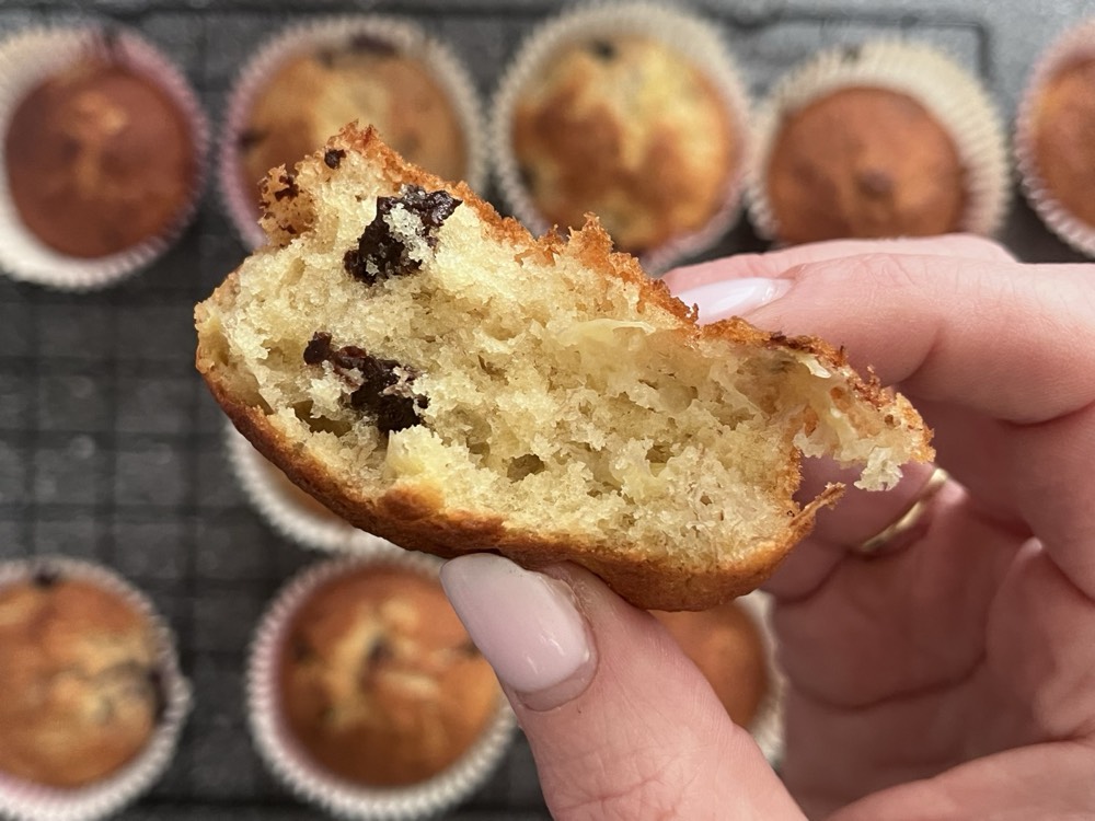 Banana Chocolate Chip Muffins